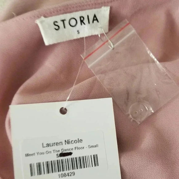 New Lauren Nicole Meet You On The Dance Floor Dres - Picture 4 of 8